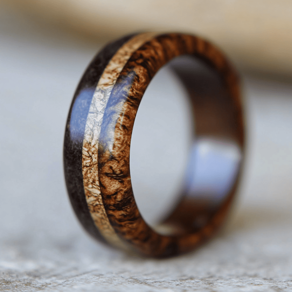 wooden rings